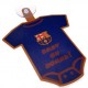 Cedulka do auta Baby on board Barcelona FC (typ body)