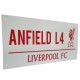 Plechová cedulka Liverpool FC (typ RL)