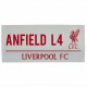 Plechová cedulka Liverpool FC (typ RL)