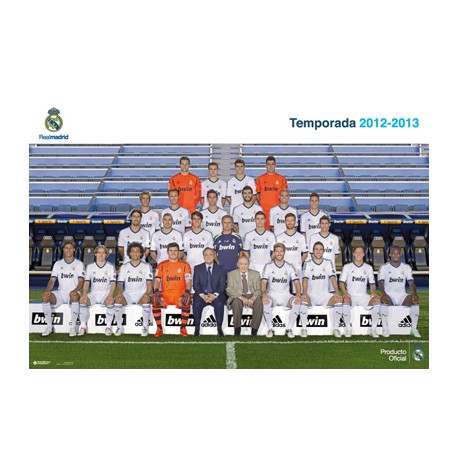 Plakát hráči Real Madrid FC 2012/2013