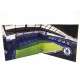 Kožená peněženka Chelsea FC stadion