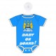 Cedulka do auta Baby on board Manchester City FC (typ body)