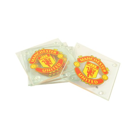 Skleněné podtácky Manchester United FC