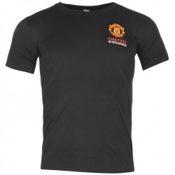 Dětské tričko Manchester Untied FC černé (typ Stockholm) velikost 9-10 let