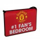 Plechová cedulka Manchester United FC ložnice No1