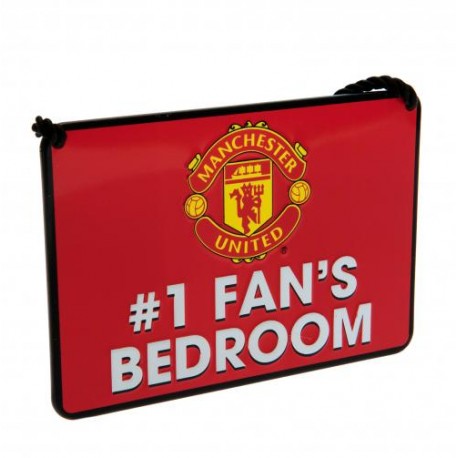Plechová cedulka Manchester United FC ložnice No1