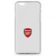 Kryt průhledný na iPhone 6 Arsenal FC